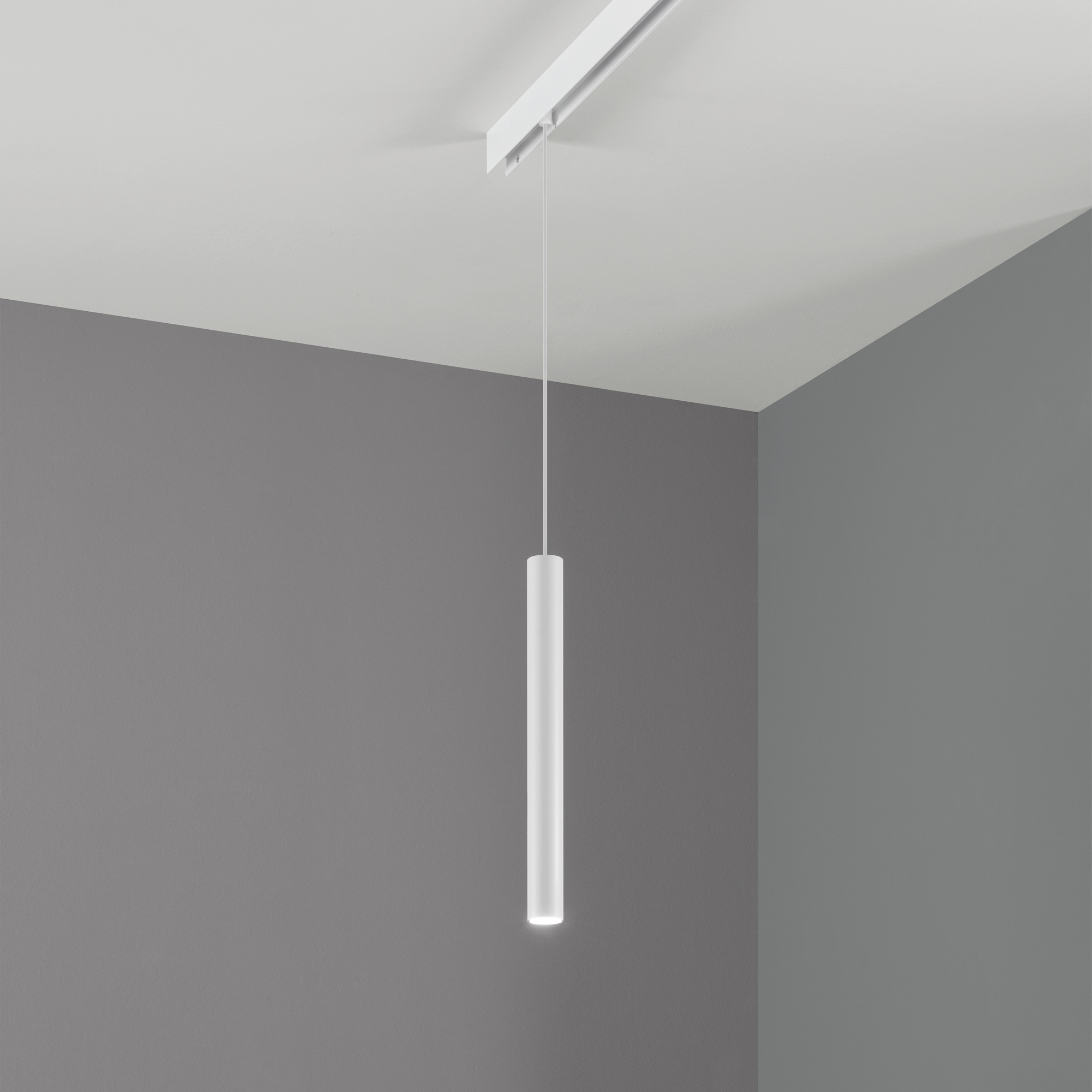EGO PENDANT TUBE 12W 3000K ON-OFF WH