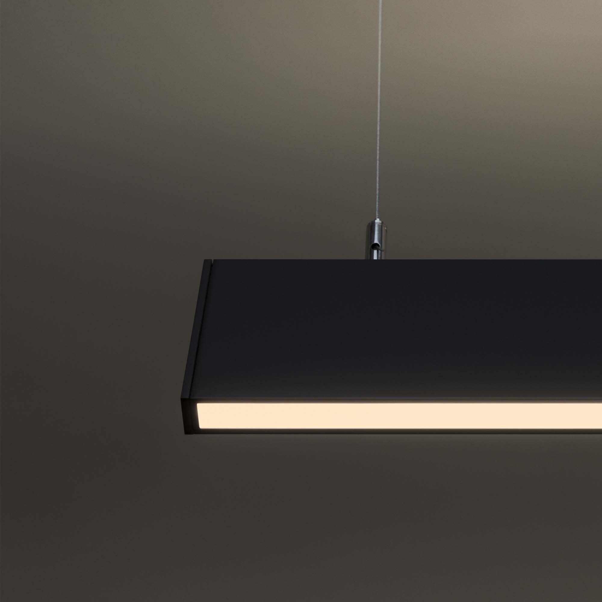STEEL SP2 D20 BI-EMISSION WIDE 3000K NERO