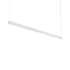 STEEL SLIM WIDE 1200 MM 3000K WH