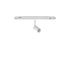 EGO TRACK SINGLE 03W 3000K 1-10V WH