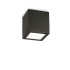 TECHO PL1 SQUARE D15 NERO