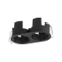 BEYOND CORNICE CON BORDO DOPPIA 10W NERO