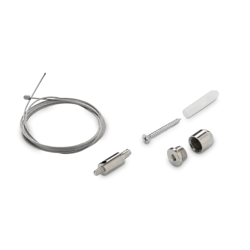 STEEL KIT SINGLE STEEL CABLE 2 MT