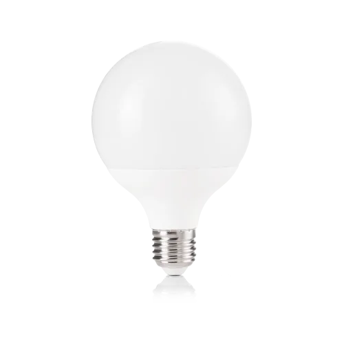 E27 GLOBO D095 15W 3000K CRI80 BIANCO