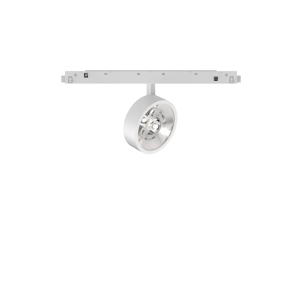 EGO TRACK FLAT SINGLE 09W 3000K DALI WH