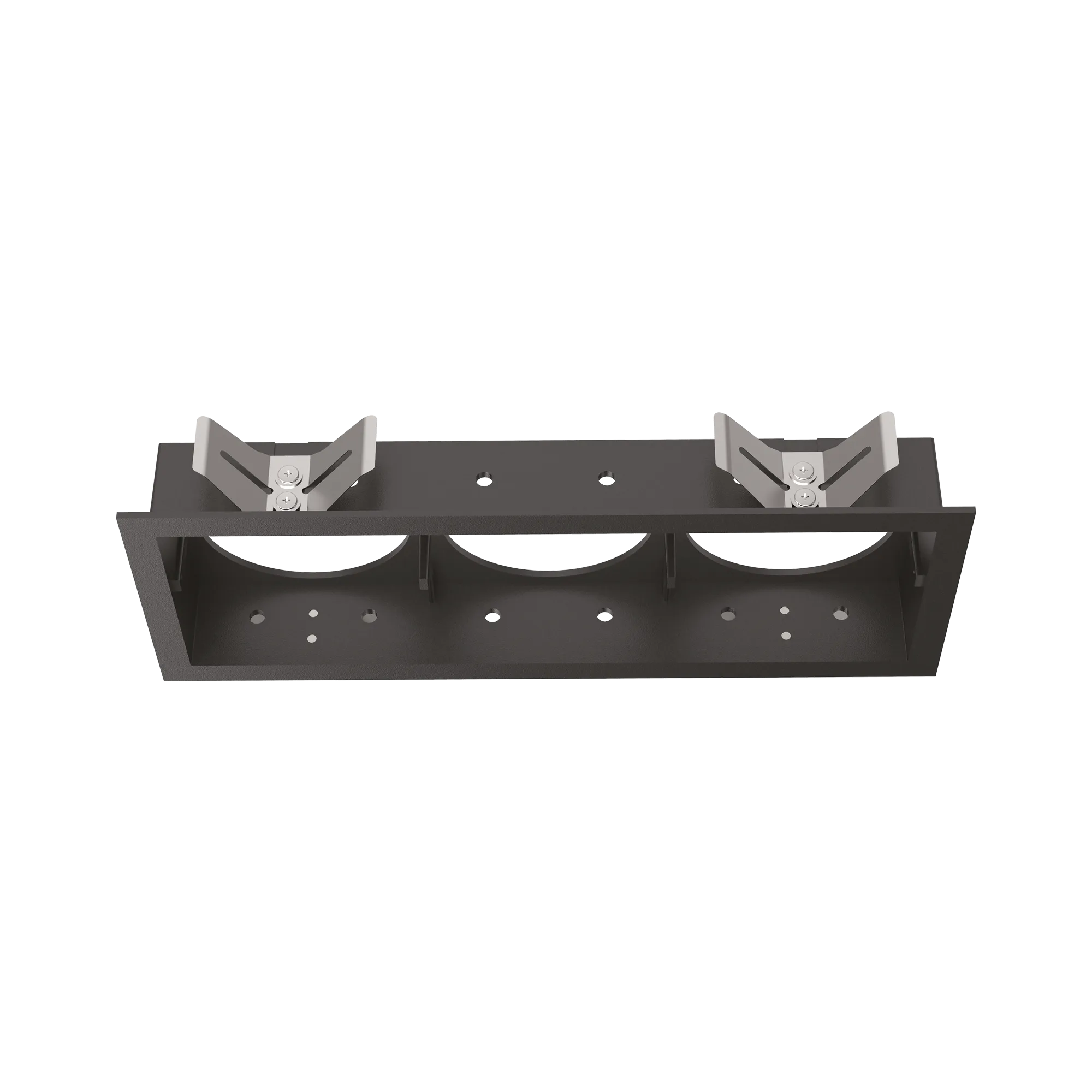 BENTO CORNICE RETTANGOLARE TRIPLA NERO